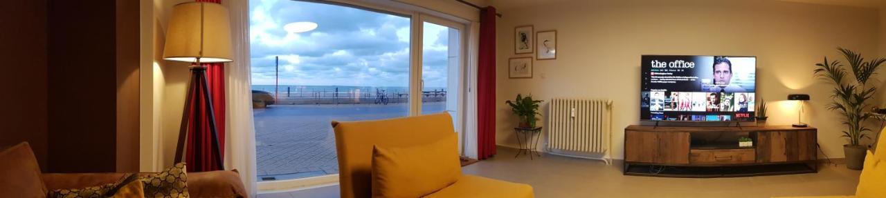 אוסטנדה You, Me And The Sea - Seaview Groundfloor Appartment מראה חיצוני תמונה